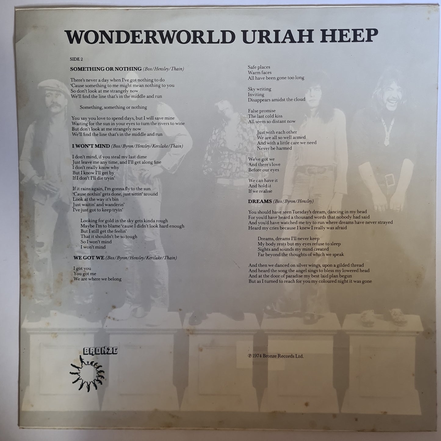 Uriah Heep – Wonderworld - 1974 - Vinyl Record
