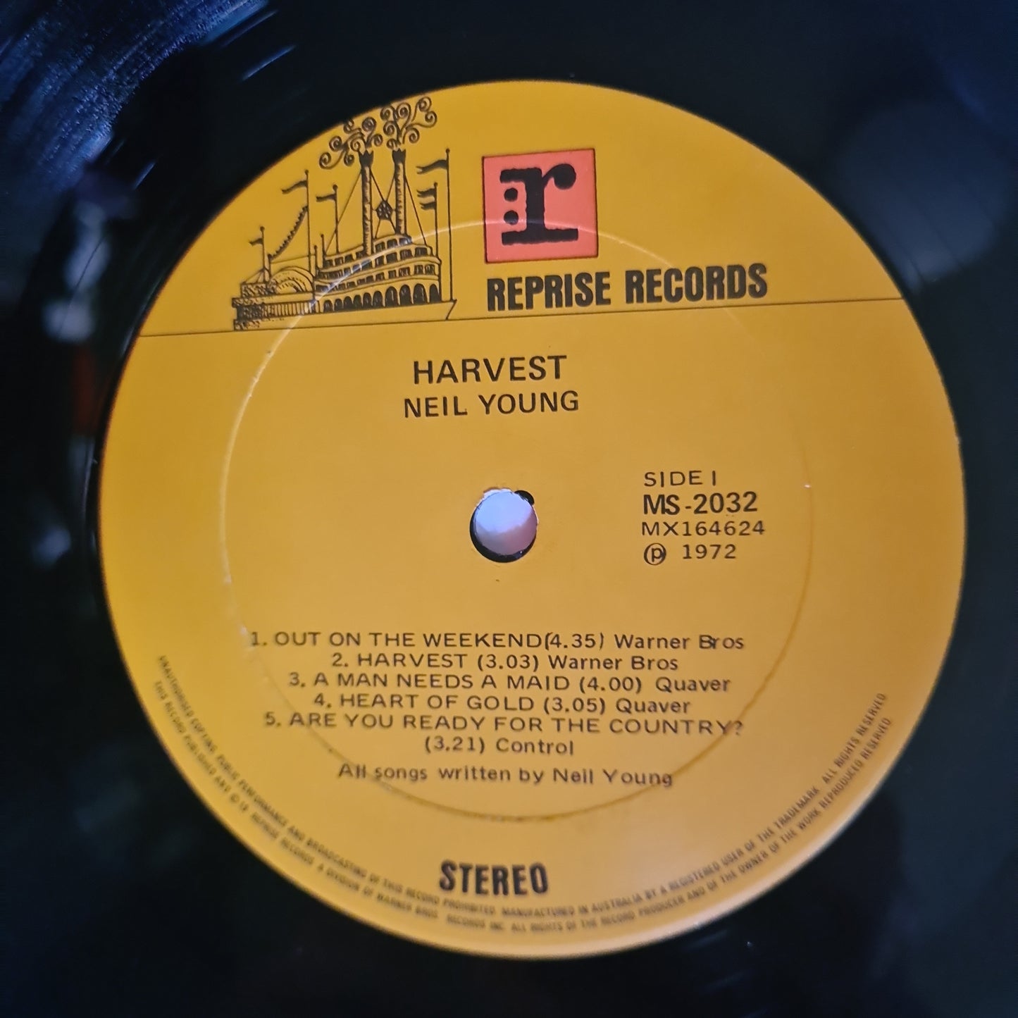 Neil Young – Harvest - 1972 (Gatefold) - Vinyl Record