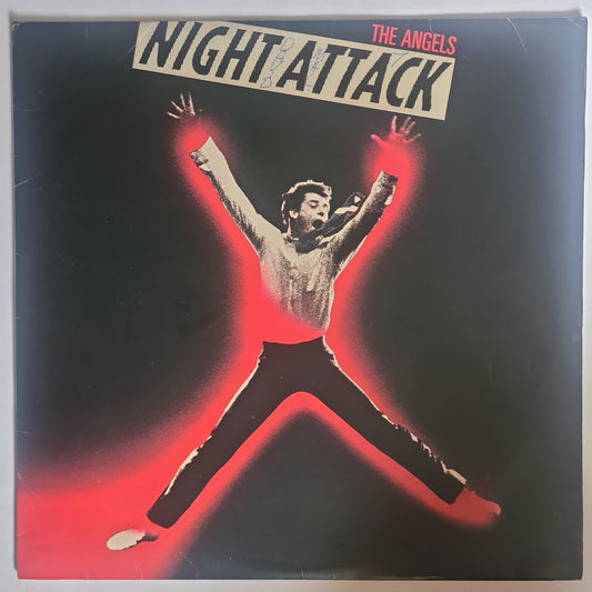 The Angels – Night Attack - 1981 - Vinyl Record