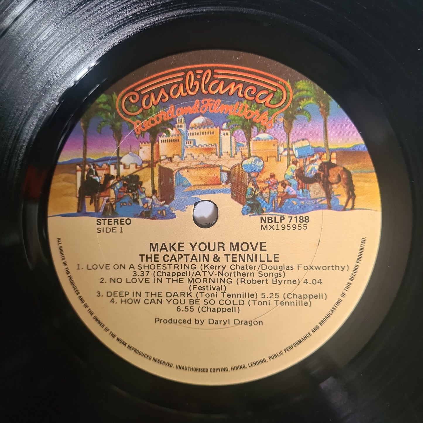 Captain & Tennille –Make Your Move - 1979 - Vinyl Record
