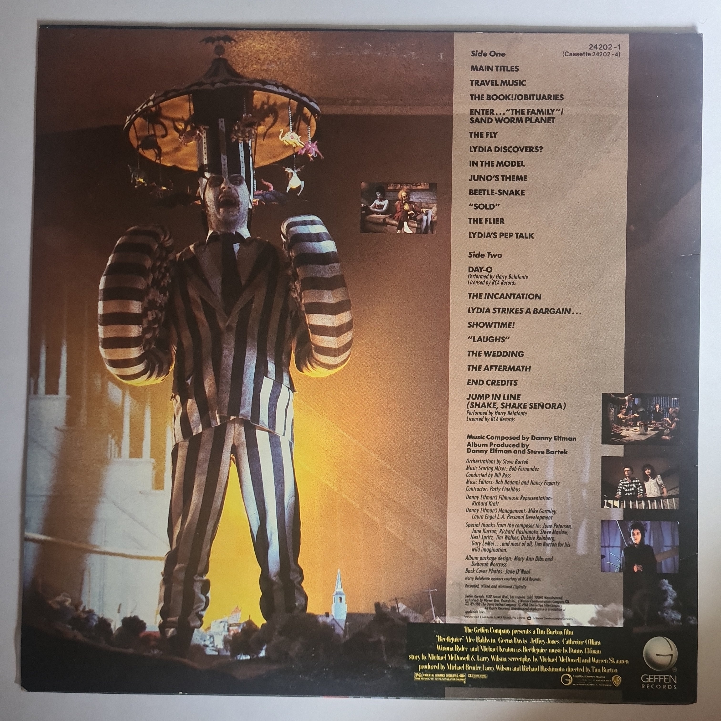 Danny Elfman – Beetlejuice (Original Motion Picture Soundtrack) - 1988 ...