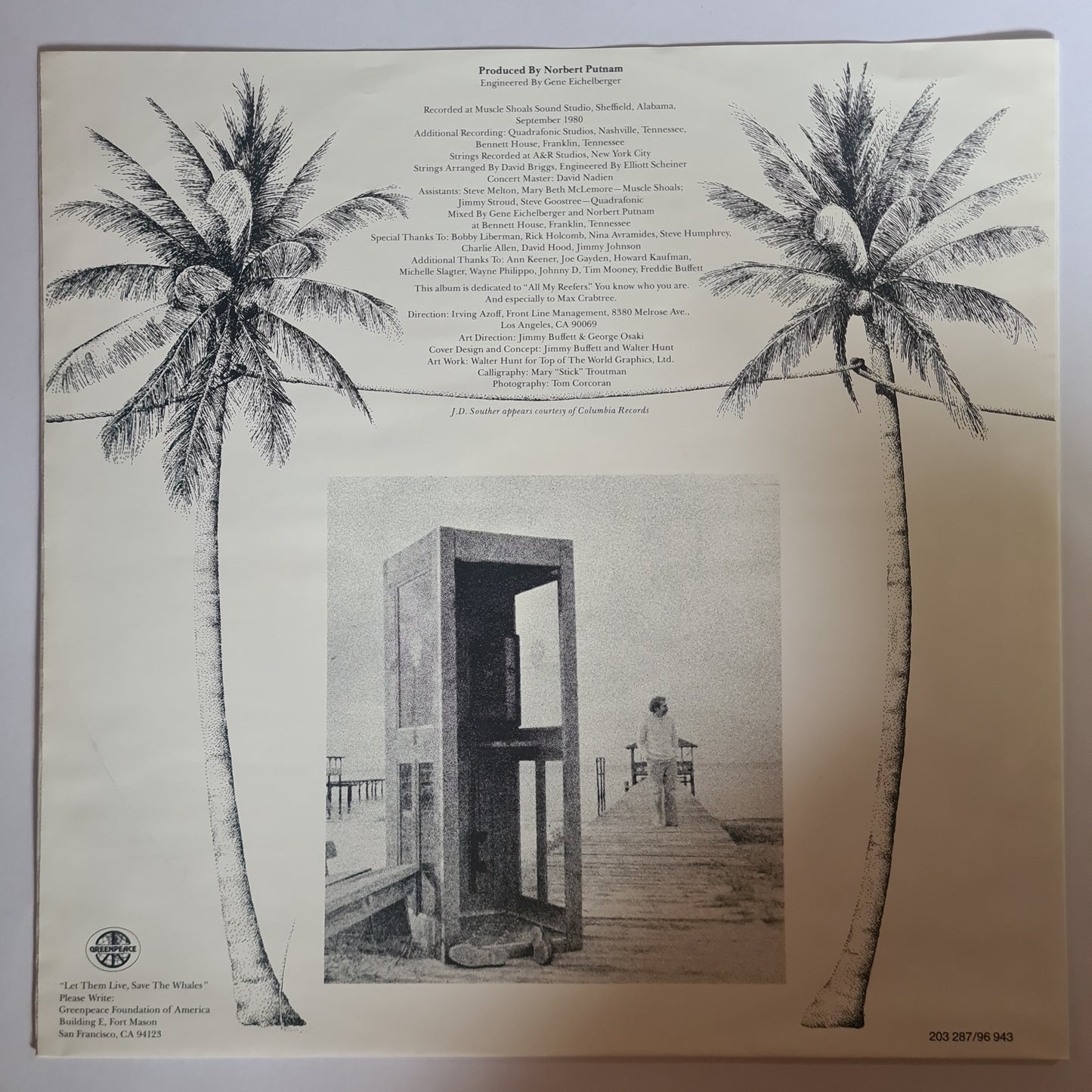 Jimmy Buffett – Coconut Telegraph - 1980 - Vinyl Record