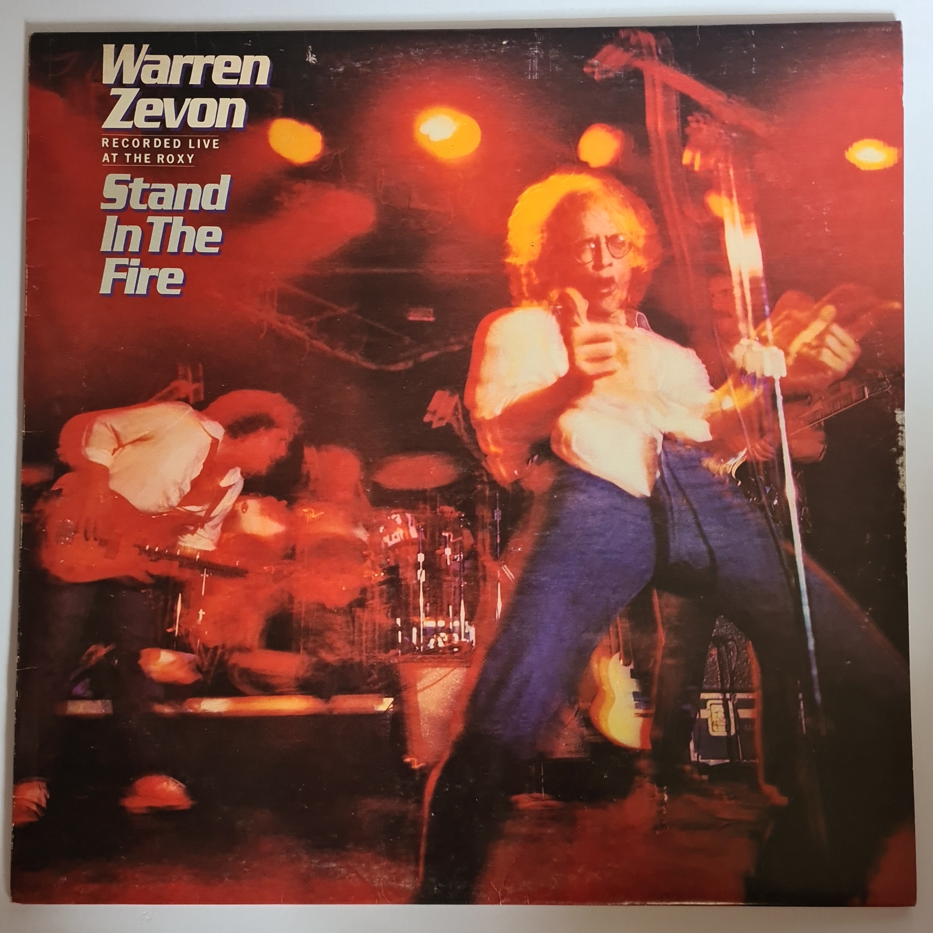 Warren Zevon – Stand In The Fire - 1980 - Vinyl Record – Sound Hound ...