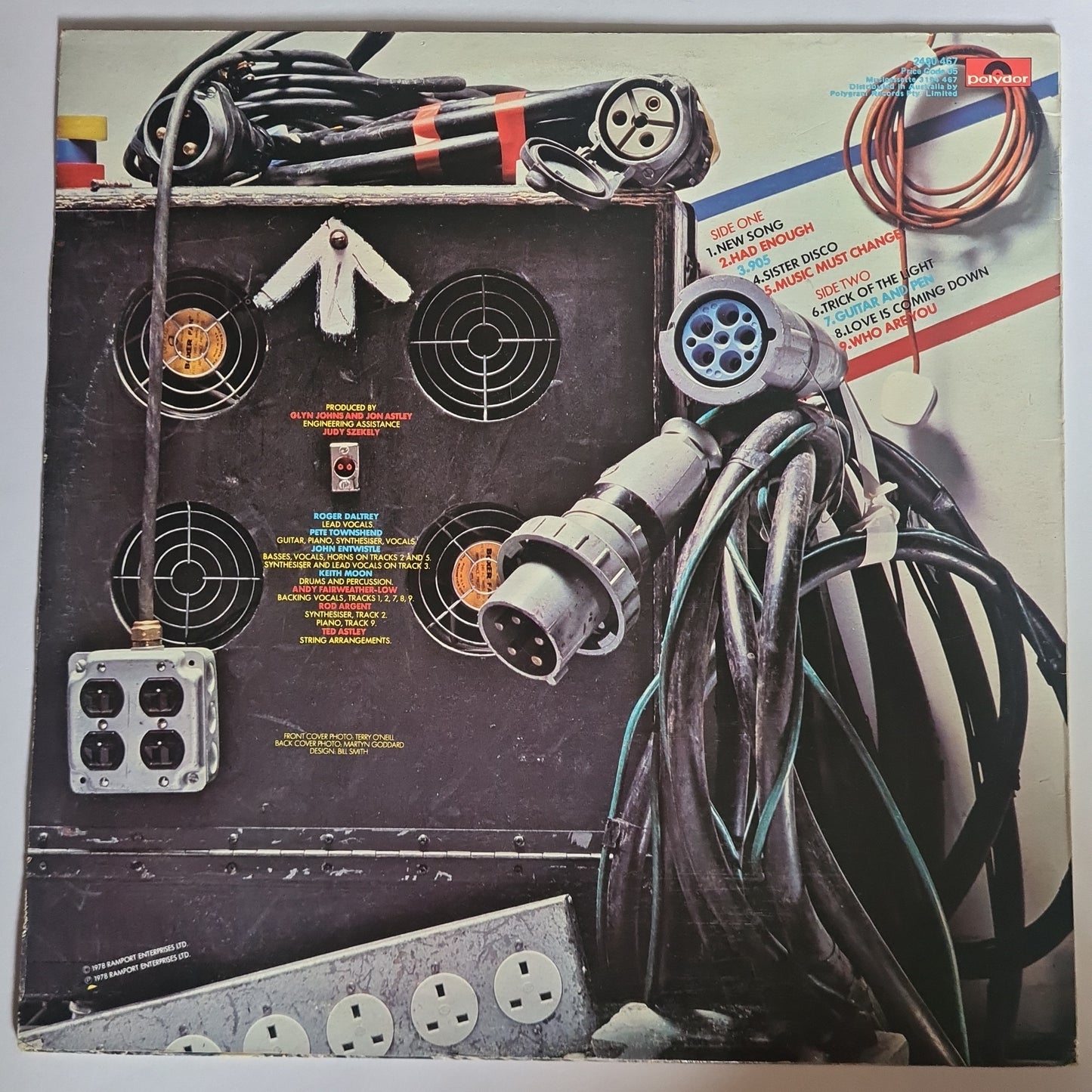 The Who – Who Are You - 1978 - Vinyl Record