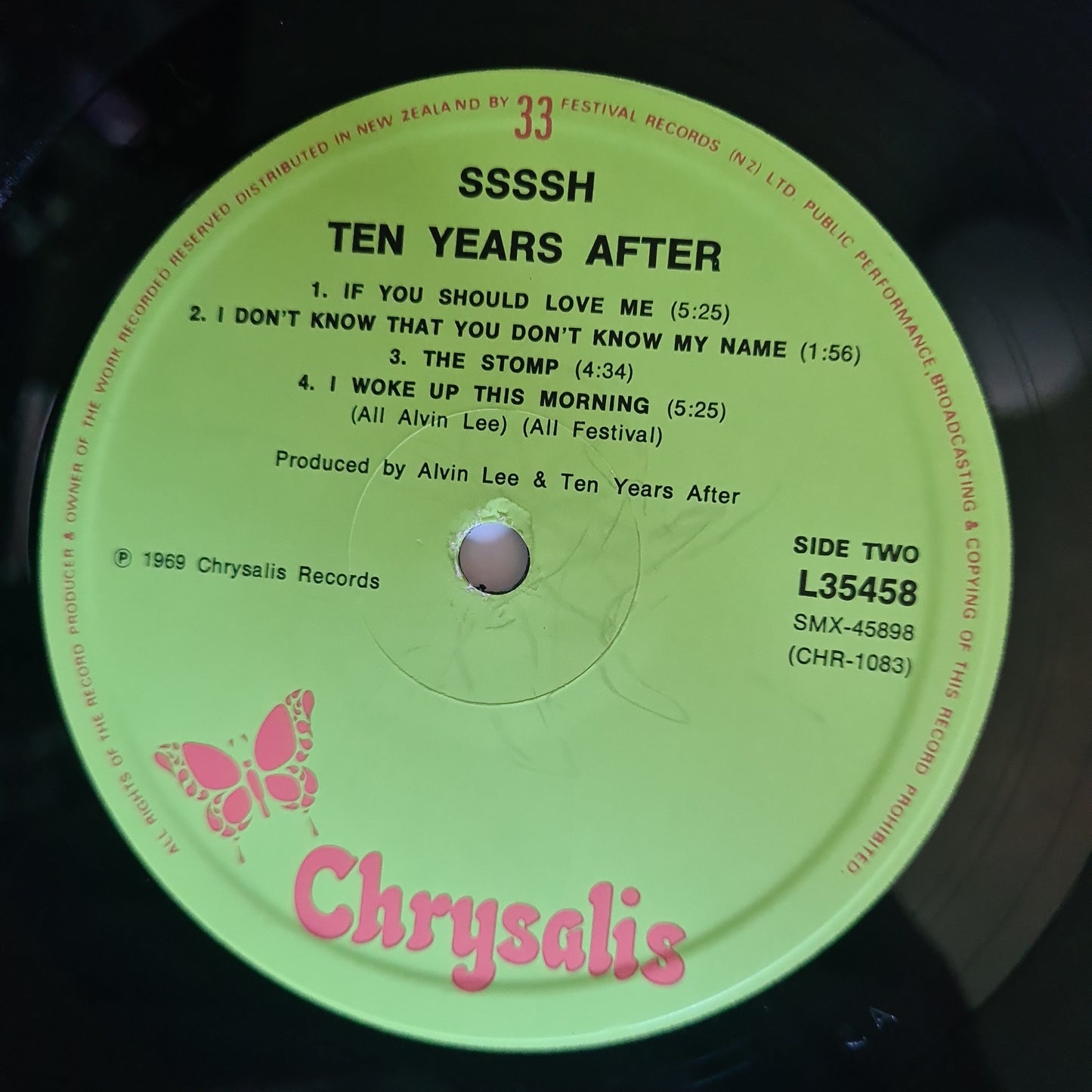 Ten Years After – Shhhh - 1969 (1975 Pressing) - Vinyl Record