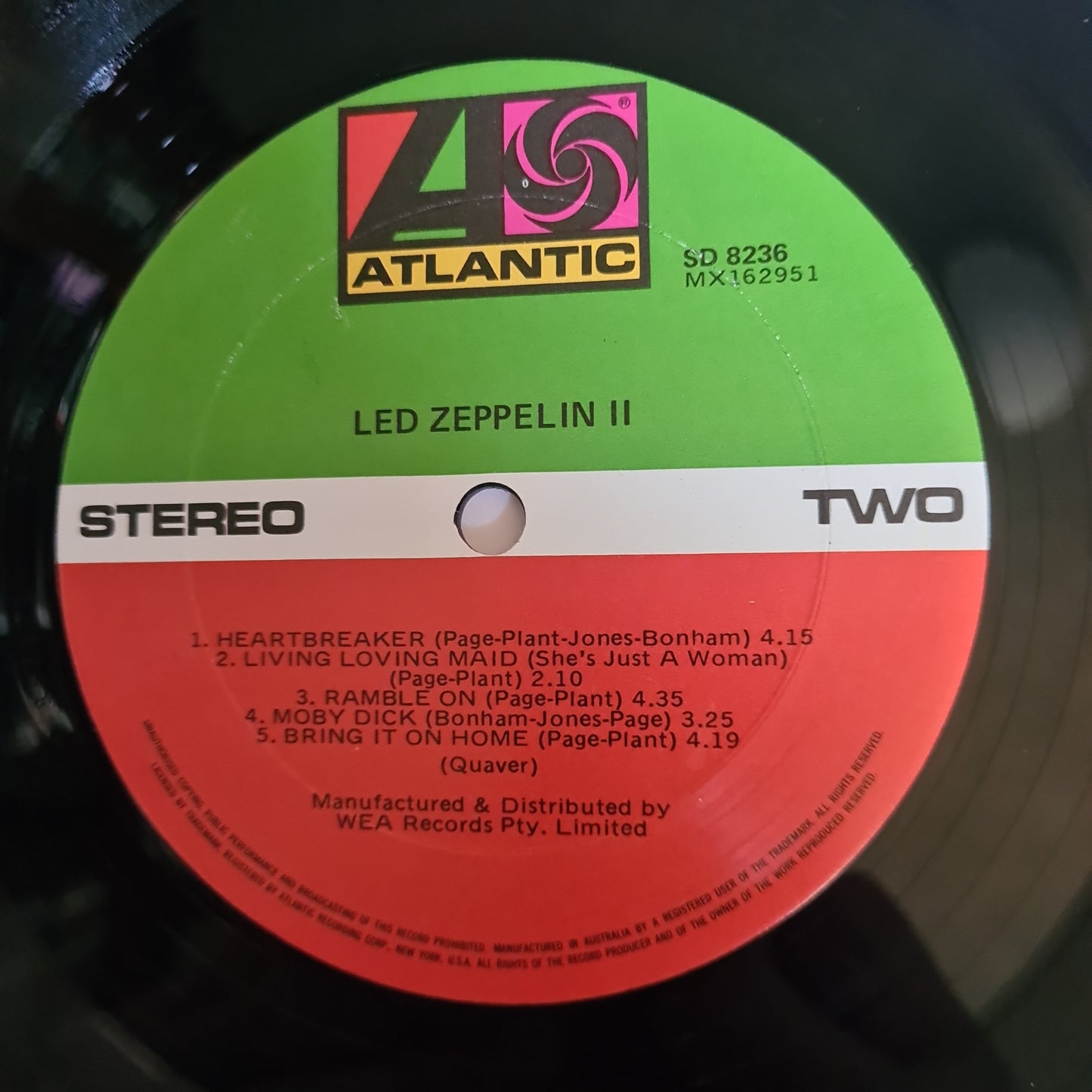Led Zeppelin – Led Zeppelin 2 - 1969 (Gatefold) - Vinyl Record