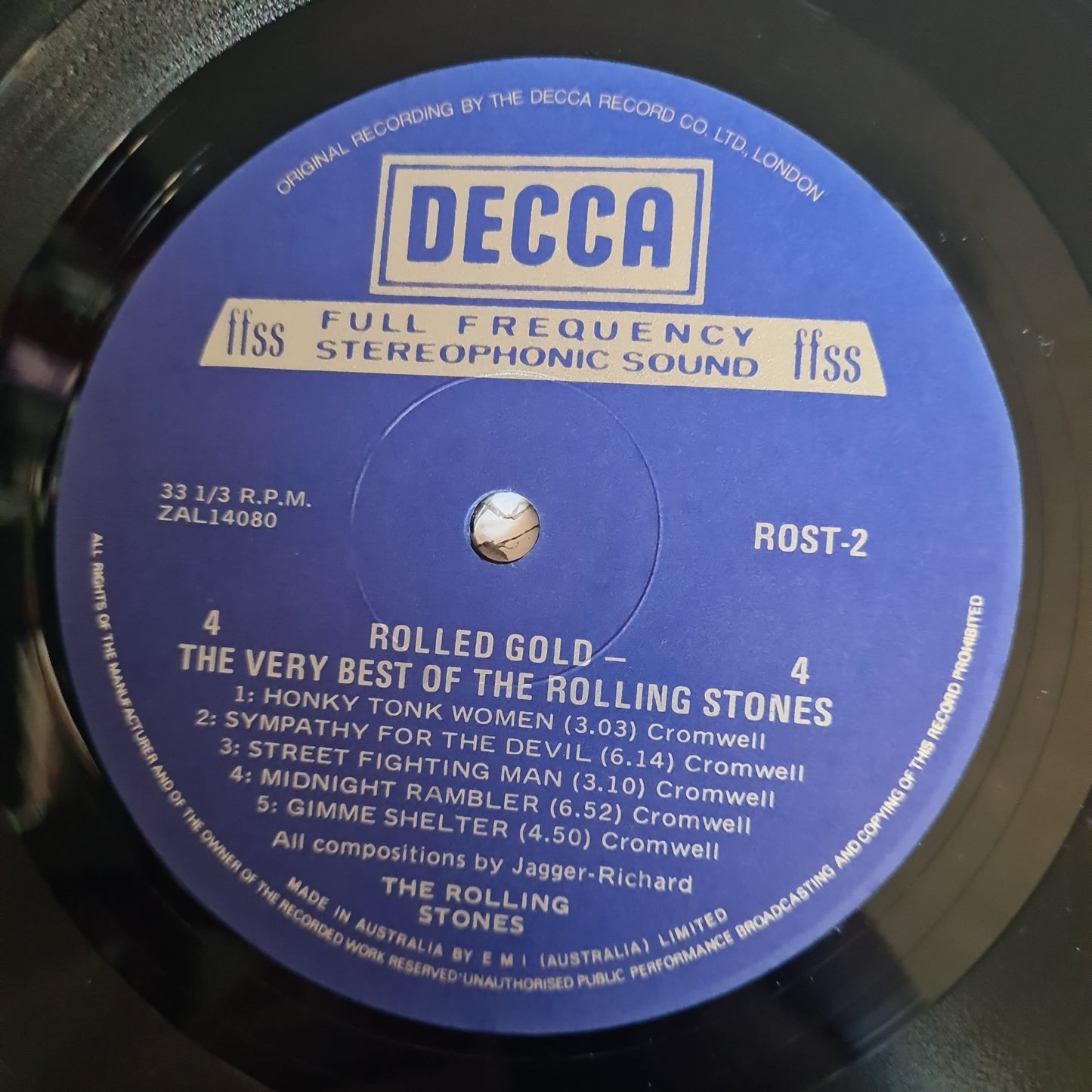 The Rolling Stones – Rolled Gold: The Very Best Of he Rolling Stones - 1975 (2LP Gatefold)