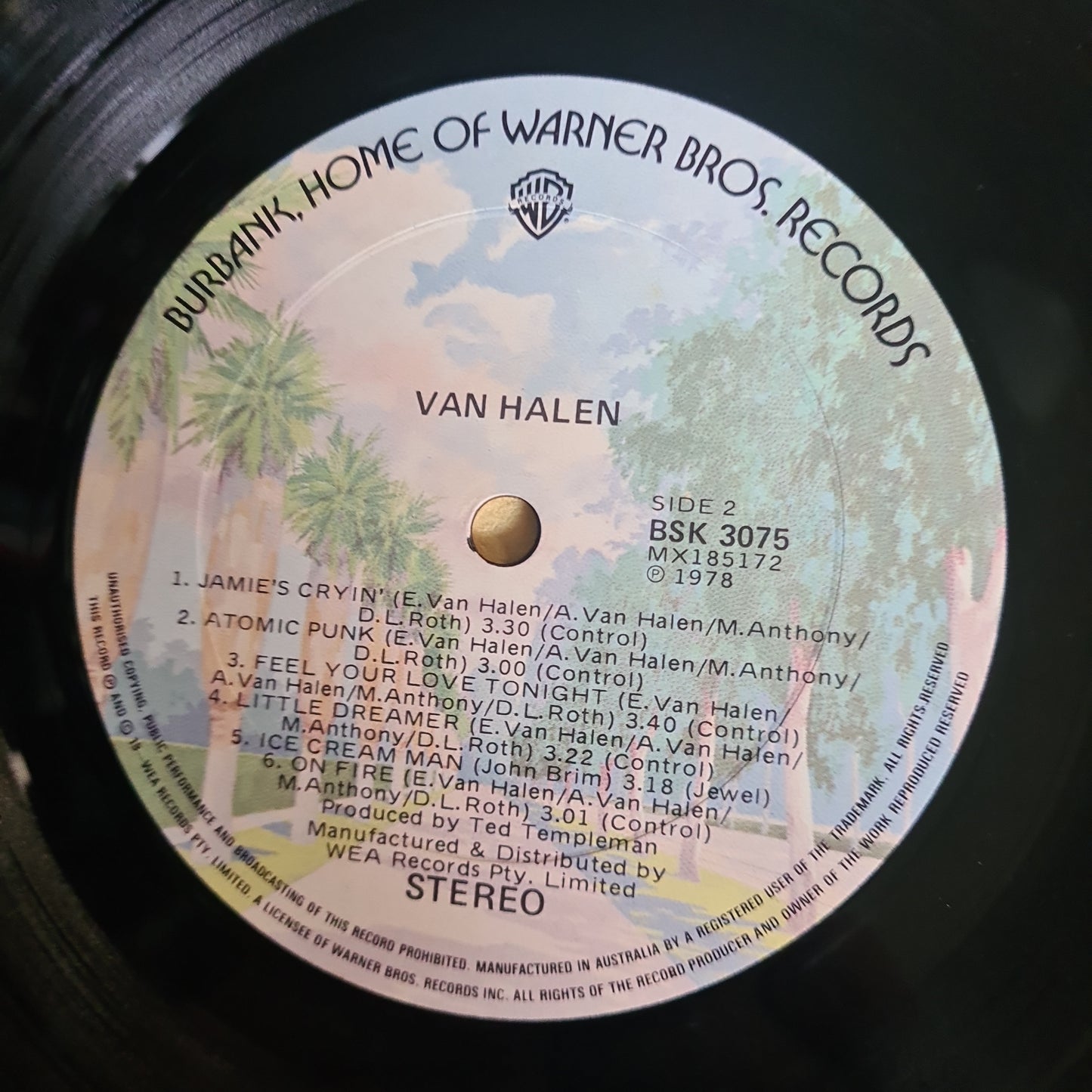 Van Halen – Van Halen - 1978 - Vinyl Record