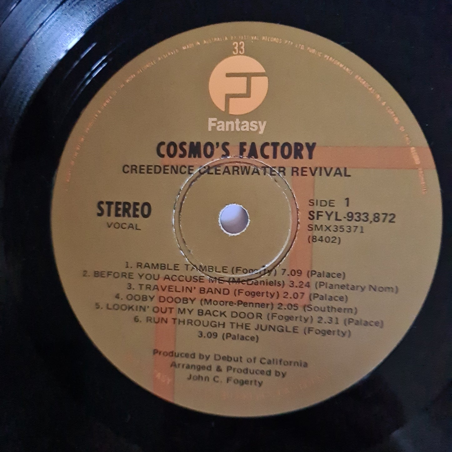 Creedence Clearwater Revival – Cosmo's Factory - 1970 - Vinyl Record