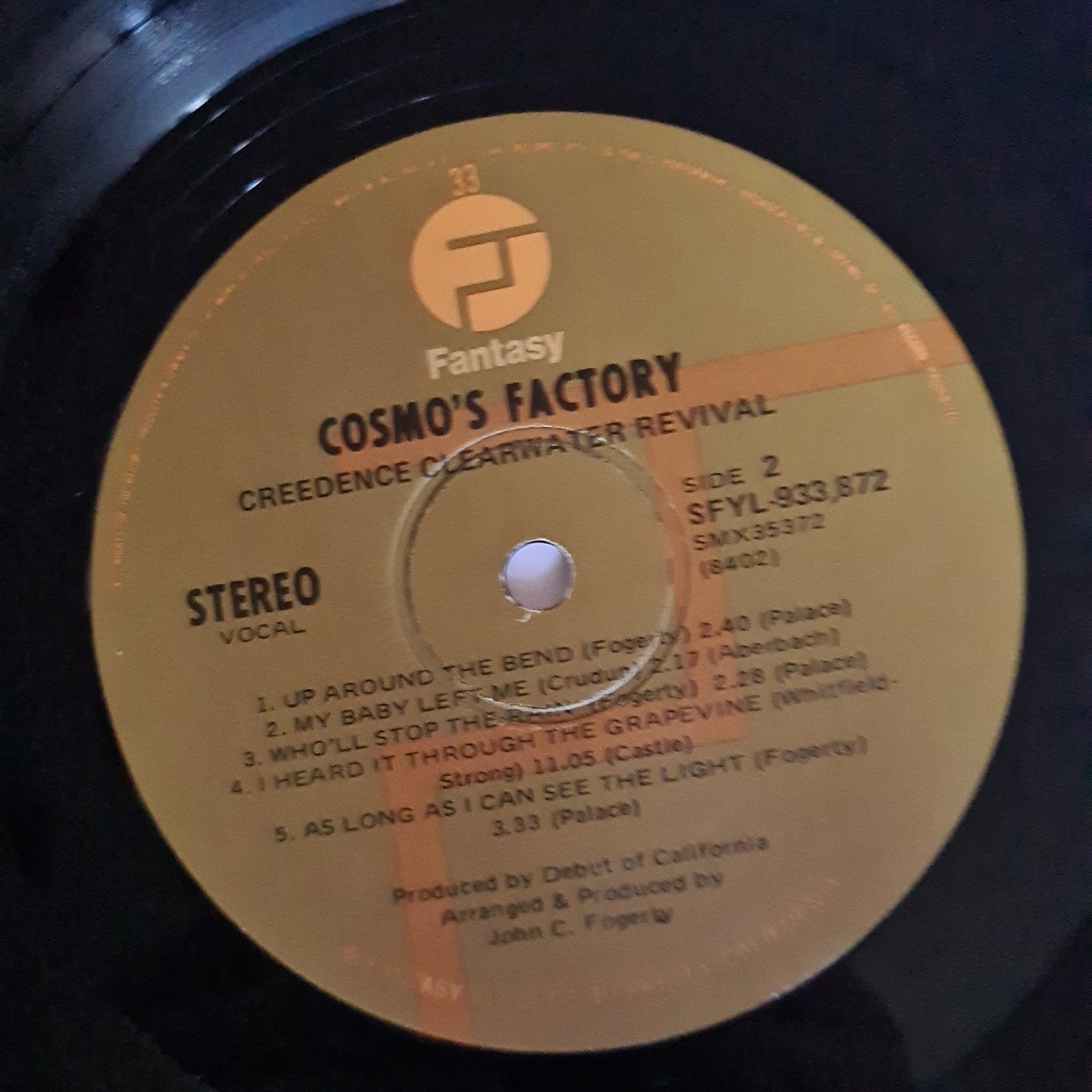 Creedence Clearwater Revival – Cosmo's Factory - 1970 - Vinyl Record