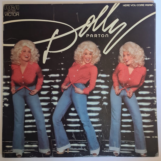 Dolly Parton ‎– Here You Come Again - 1977 - Vinyl Record (Gatefold)
