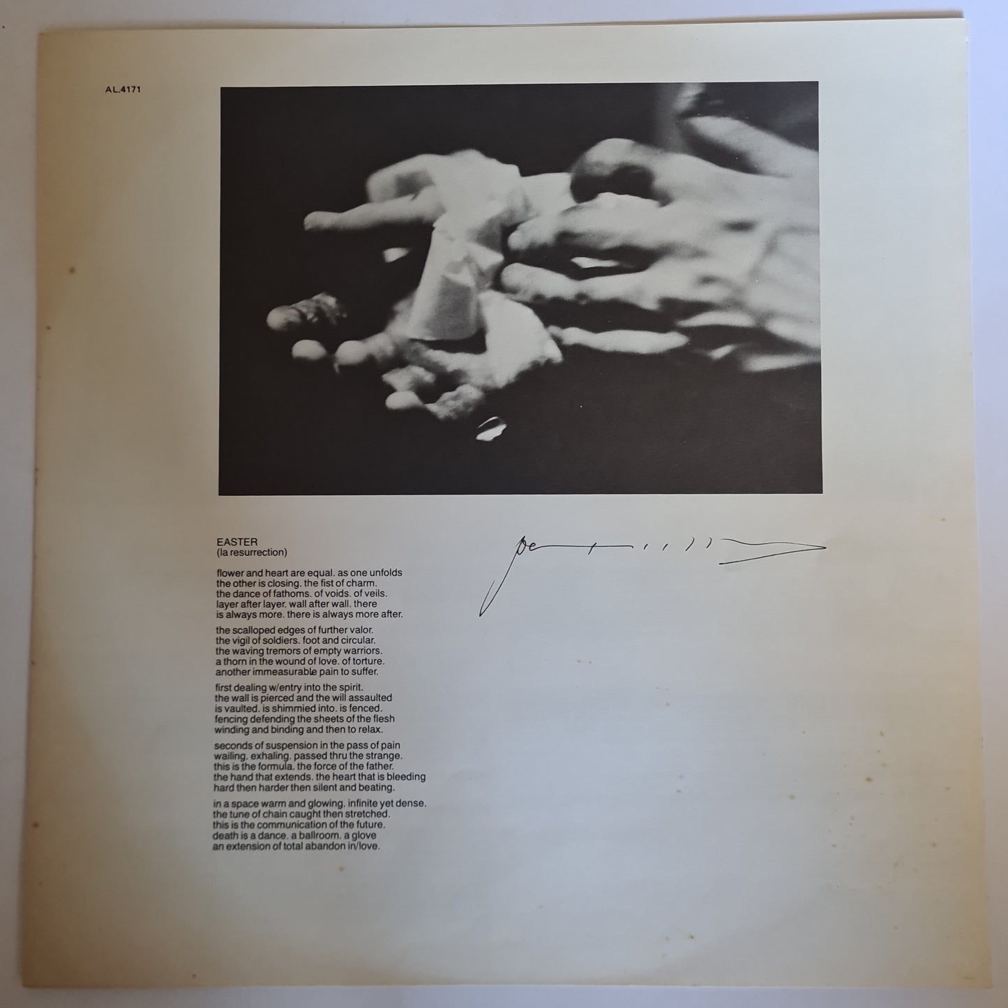 Patti Smith Group – Easter - 1978 - Vinyl Record