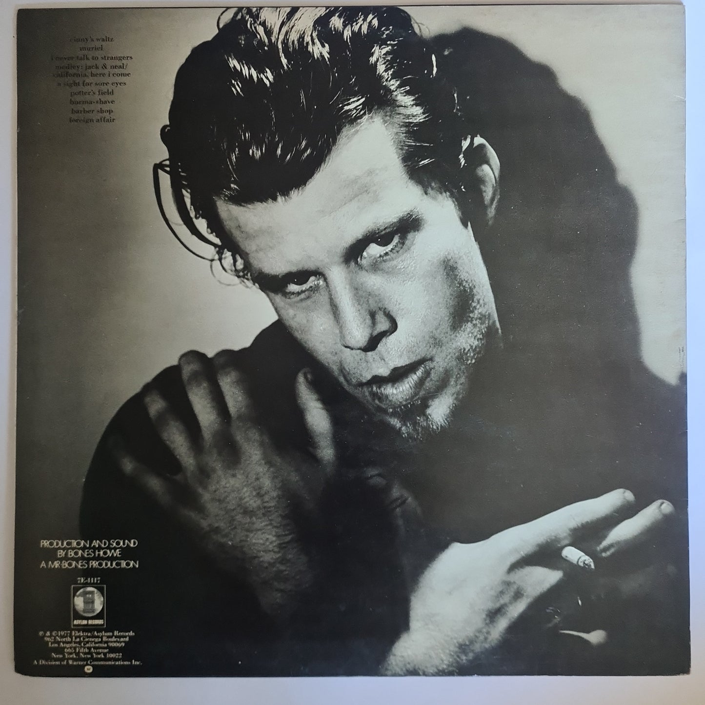 Tom Waits – Foreign Affairs - 1977 - Vinyl Record