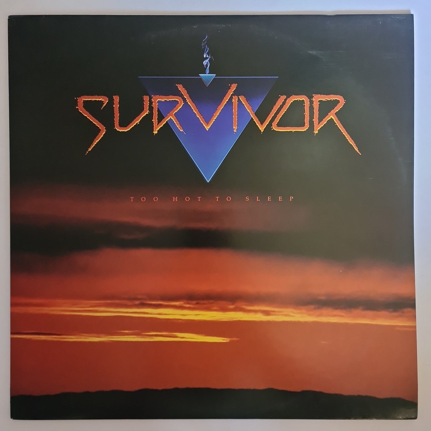 Survivor – Too Hot To Sleep - 1988 - Vinyl Record