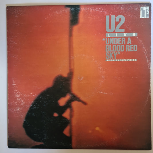 U2 – Live "Under Blood Red Sky" - 1983 - Vinyl Record