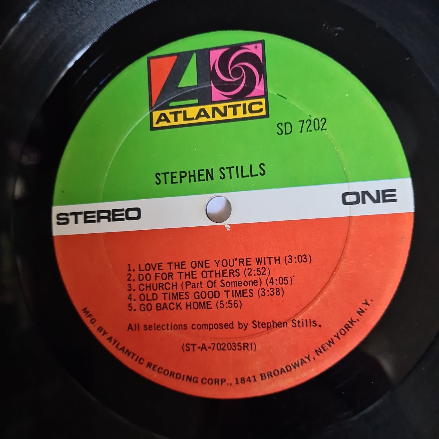 Stephen Stills – Stephen Stills - 1970 - Vinyl Record