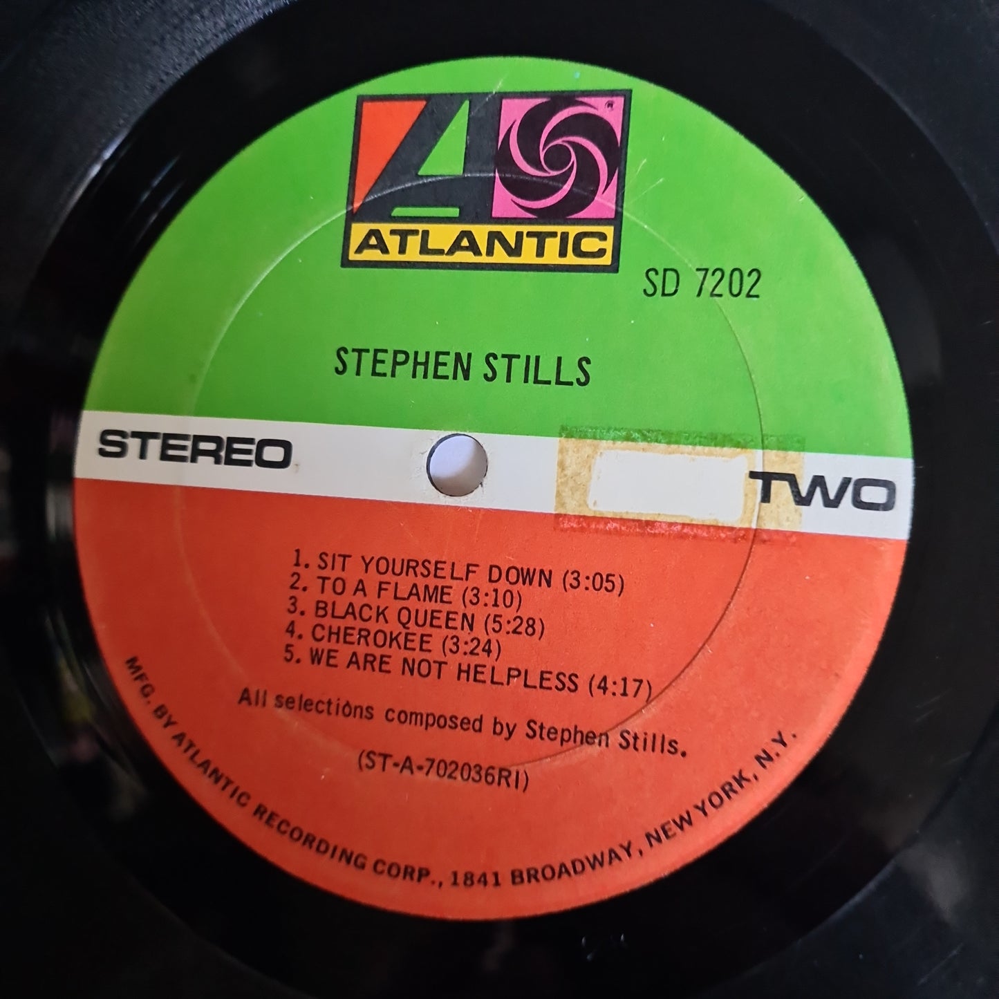 Stephen Stills – Stephen Stills - 1970 - Vinyl Record