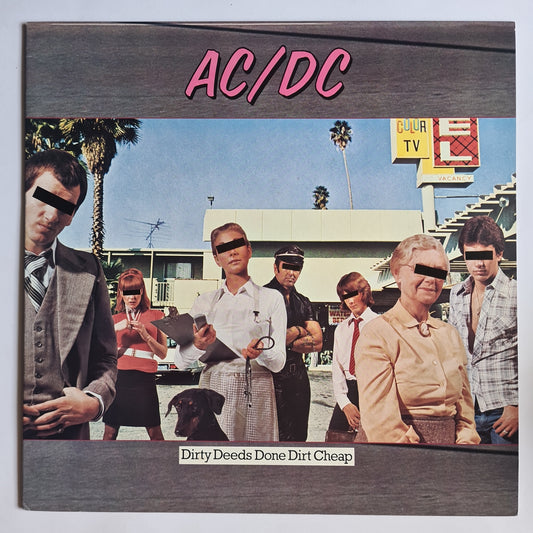 AC/DC – Dirty Deeds Done Dirt Cheap - 1981 (1981 Japanese Pressing) - Vinyl Record