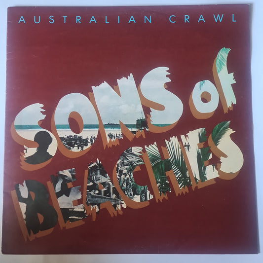 Australian Crawl – Sons Of Beaches - 1982 - Vinyl Record