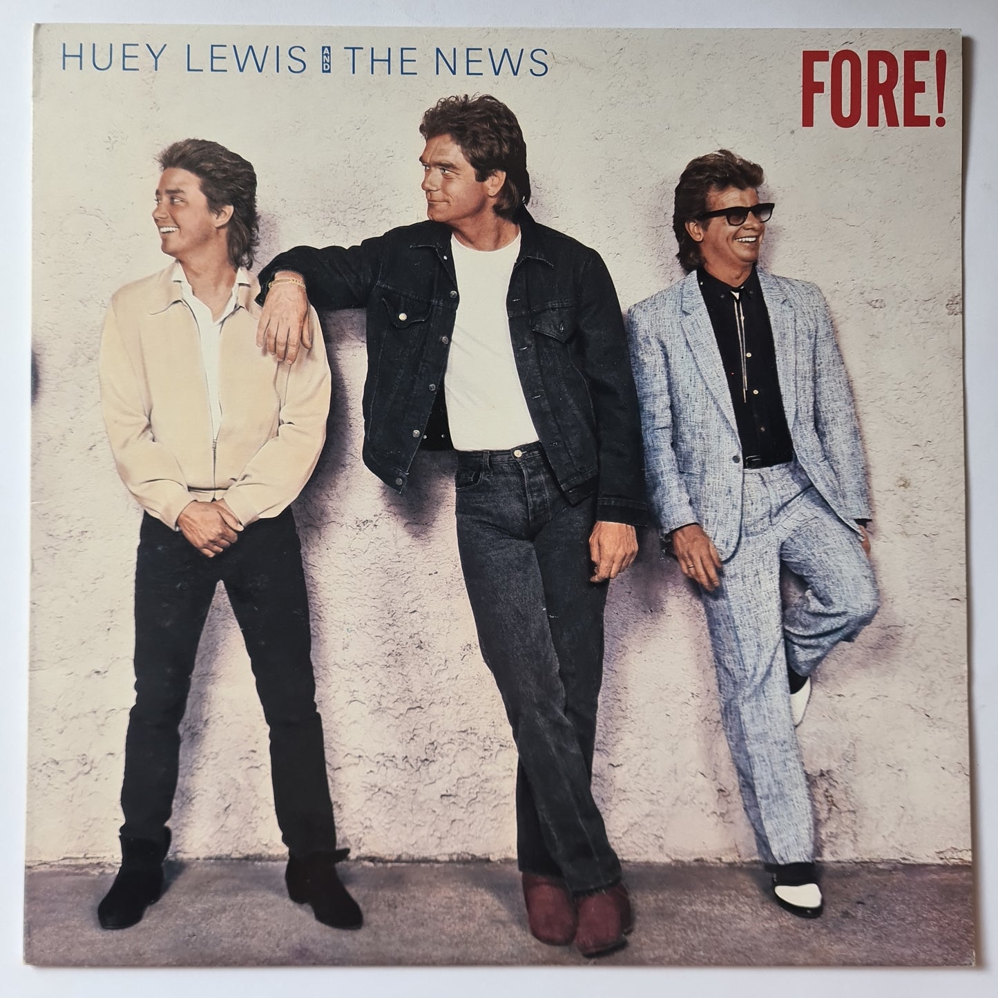 Huey Lewis & The News – Fore! - 1986 - Vinyl Record LP