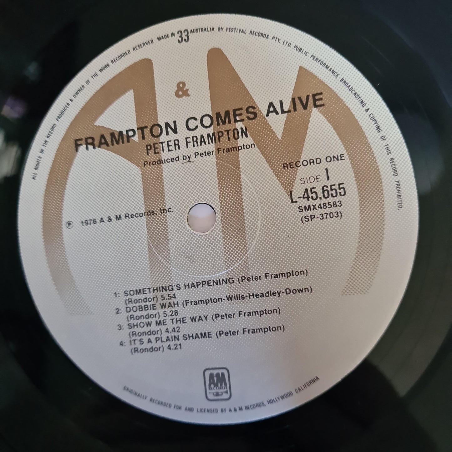 Peter Frampton – Frampton Comes Alive - 1976 (2LP Gatefold) - Vinyl Record
