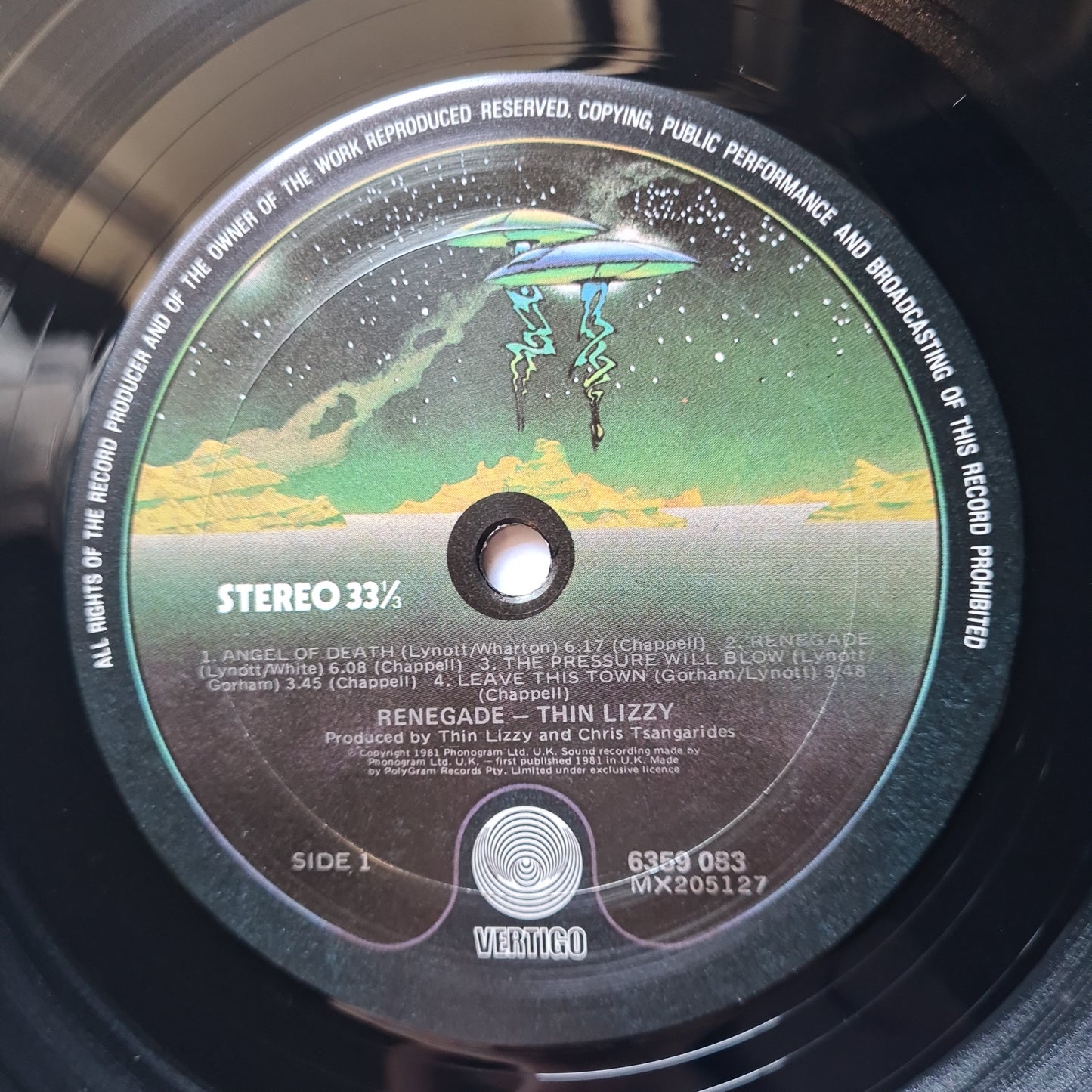Thin Lizzy – Renegade - 1981 - Vinyl Record