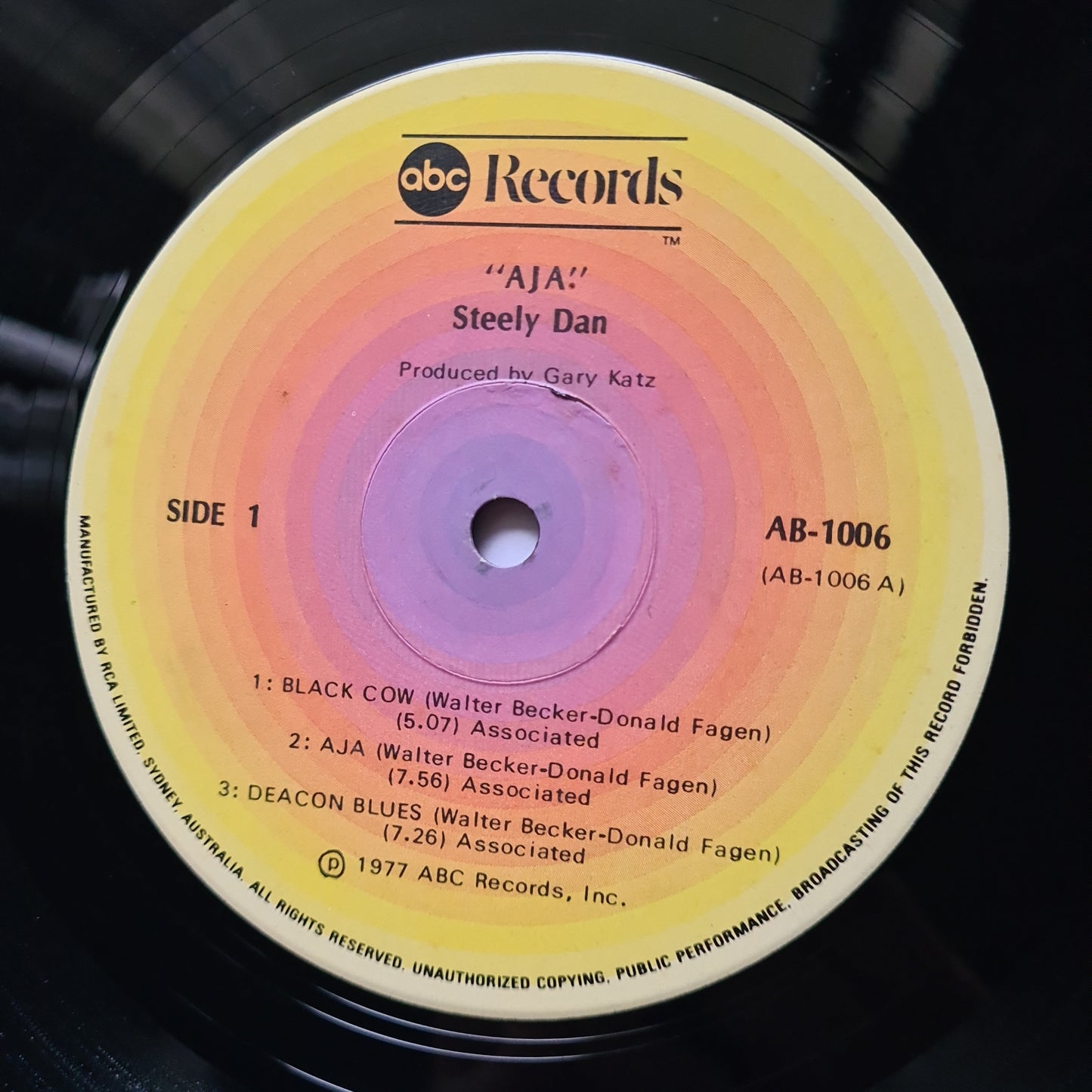 Steely Dan – Aja - 1977 (Gatefold) - Vinyl Record