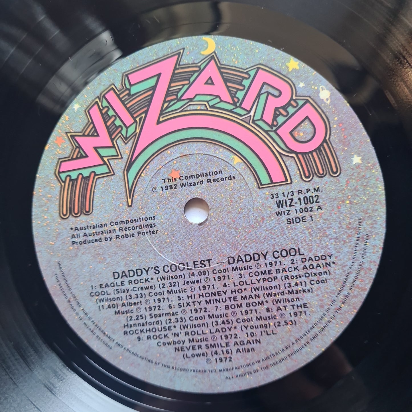 Daddy Cool – Daddy's Coolest: 20 Greatest Hits Of Daddy Cool - 1982 - Vinyl Record