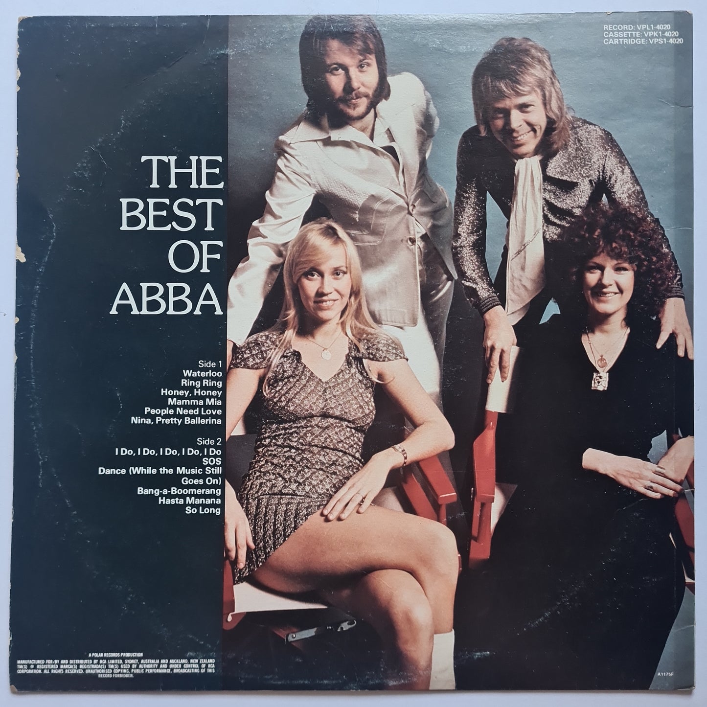 ABBA – The Best of Abba - 1975 - Vinyl Record