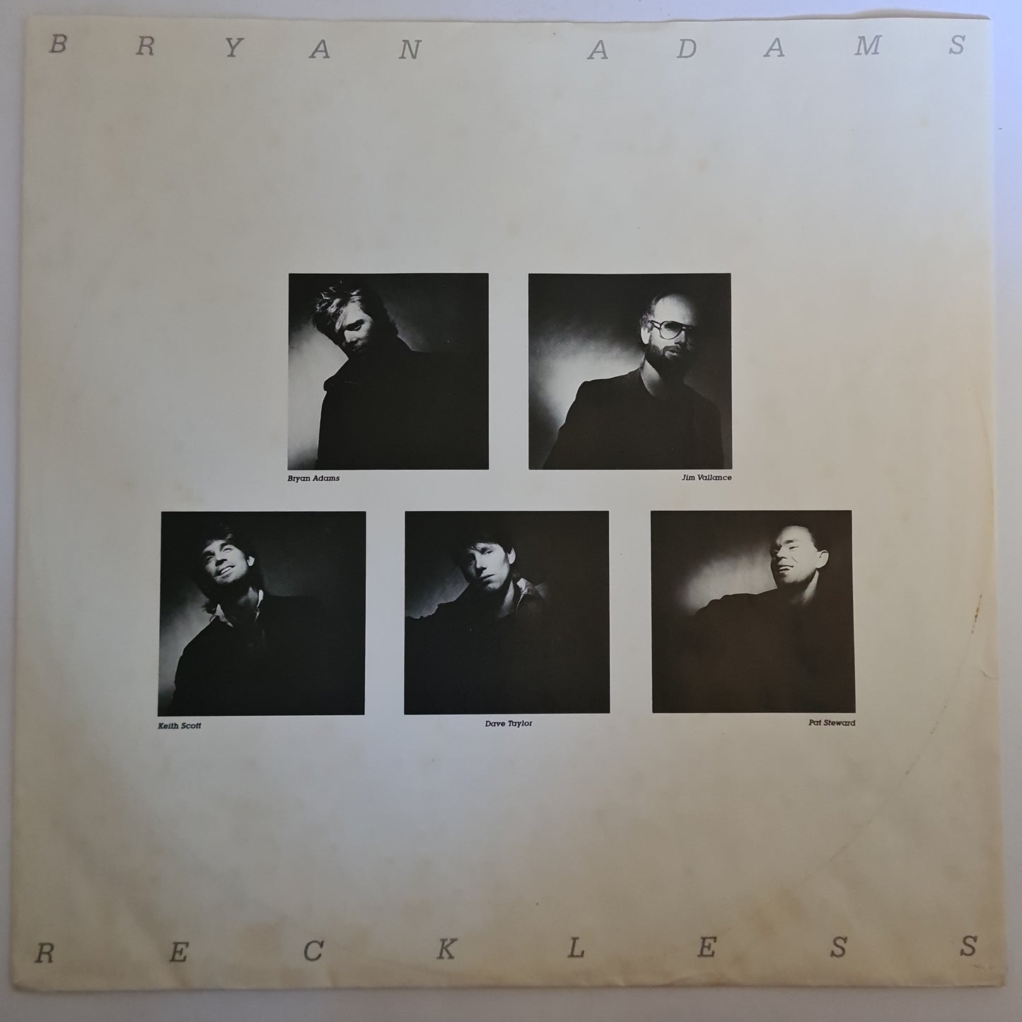 Bryan Adams – Reckless - 1984 - Vinyl Record