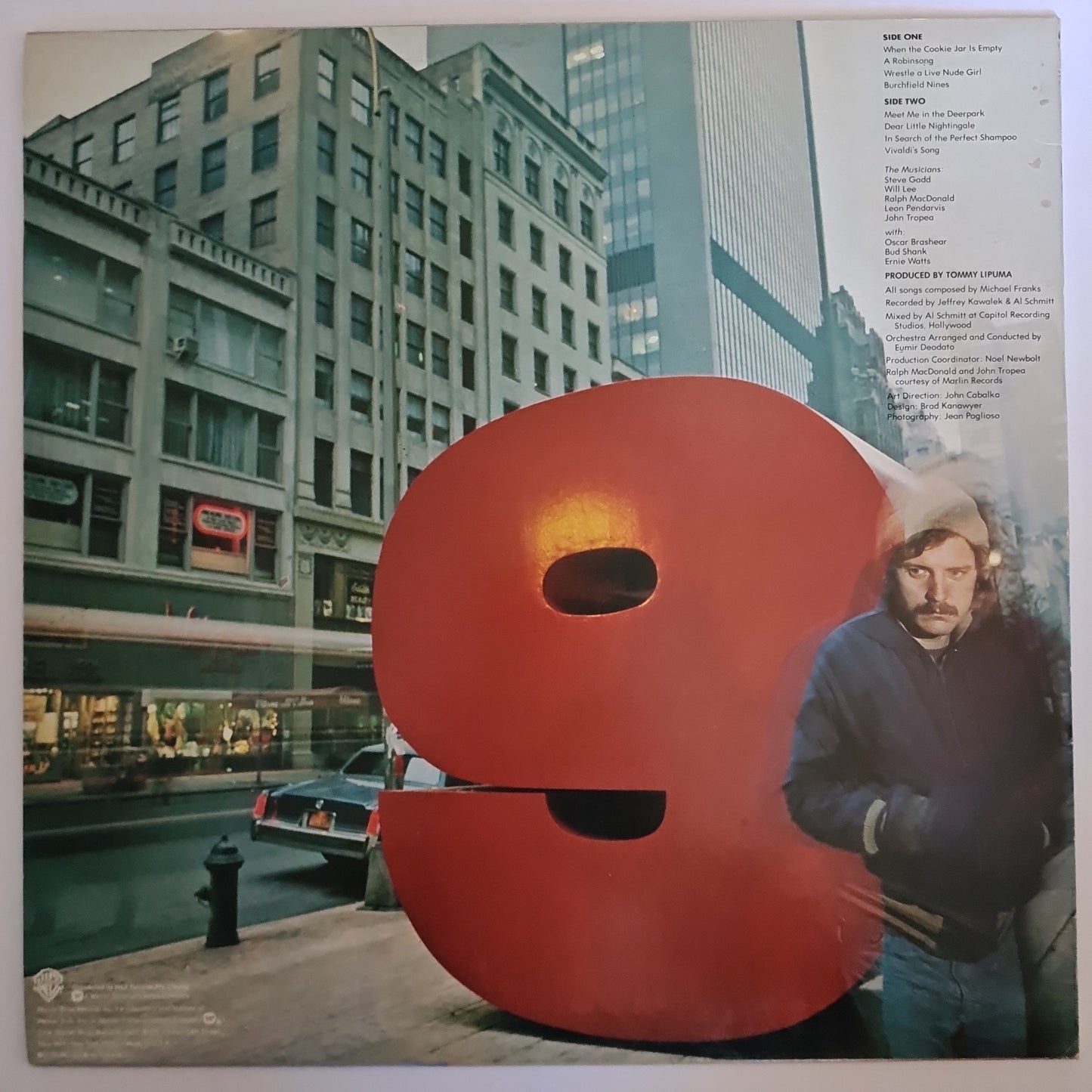 Michael Franks – Burchfield Nines - 1978 - Vinyl Record