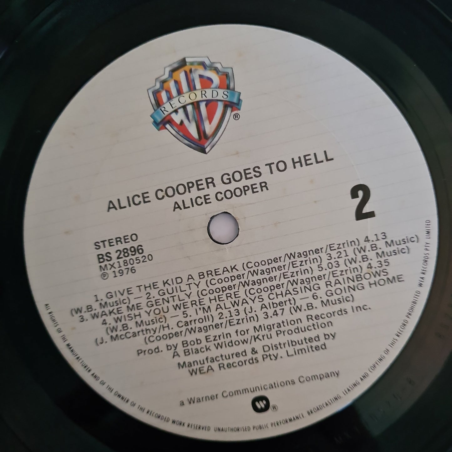 Alice Cooper – Goes To Hell - 1976 - Vinyl Record