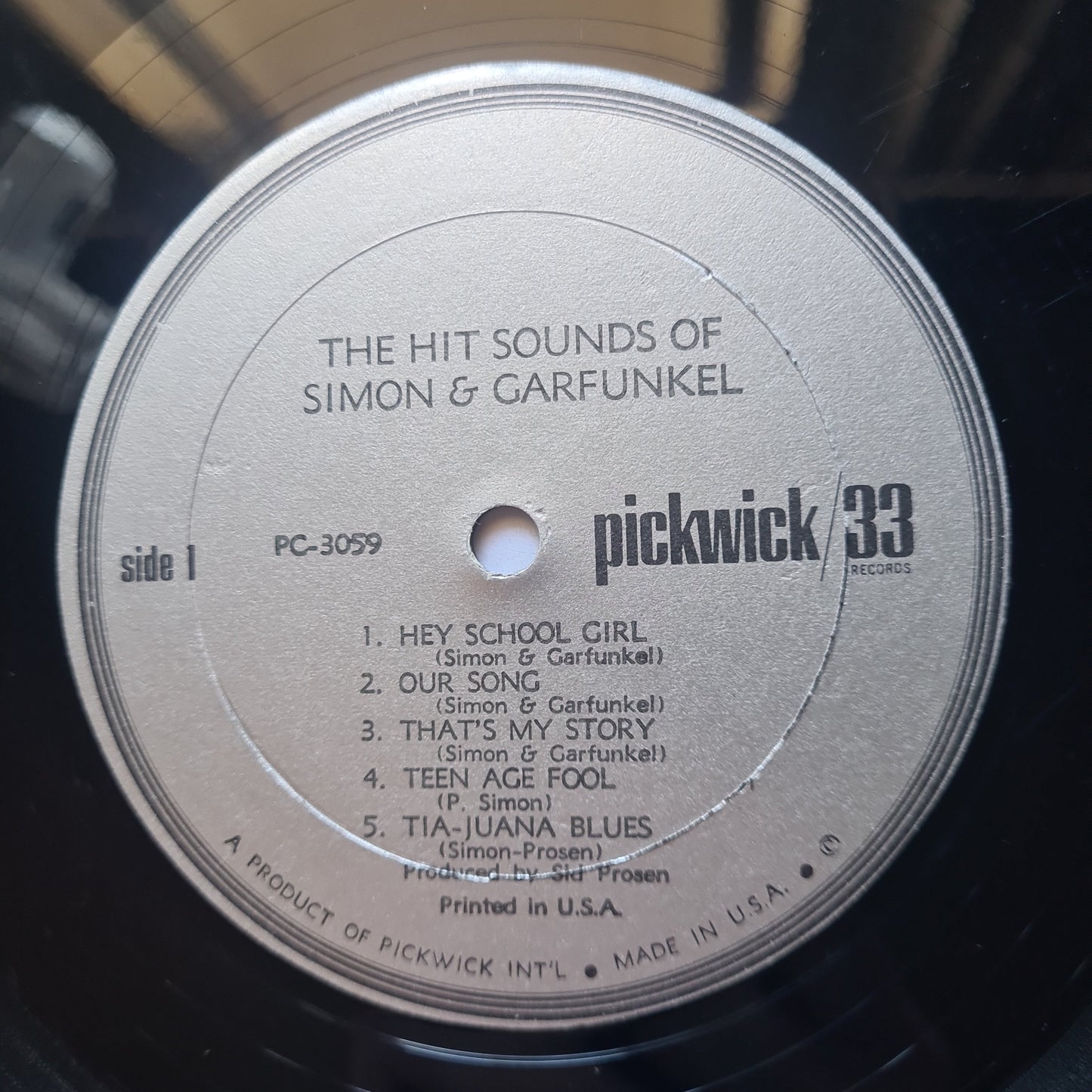 Simon & Garfunkel – Simon & Garfunkel (Mono USA Compilation) - 1967 - Vinyl Record