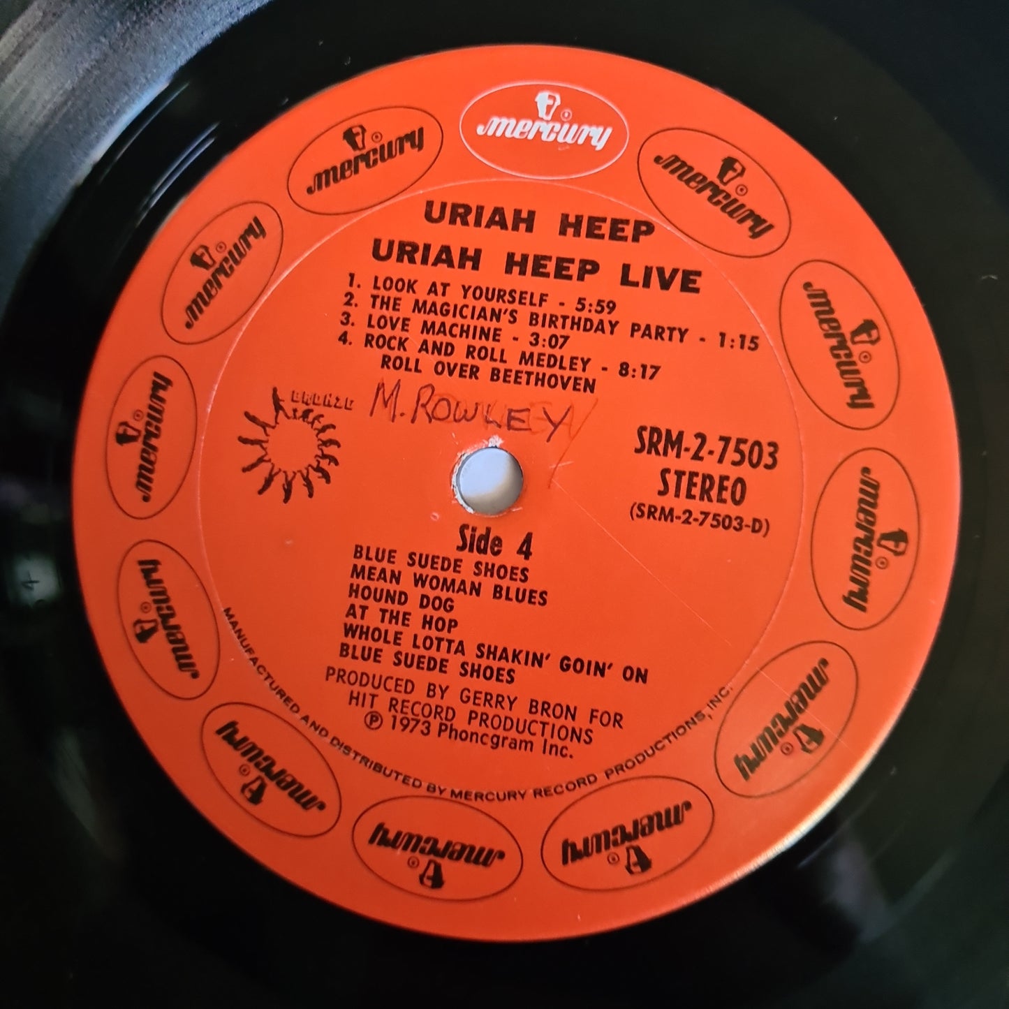 Uriah Heep – Uriah Heep Live January 1973 - 1973 - 2LP gatefold Vinyl Record