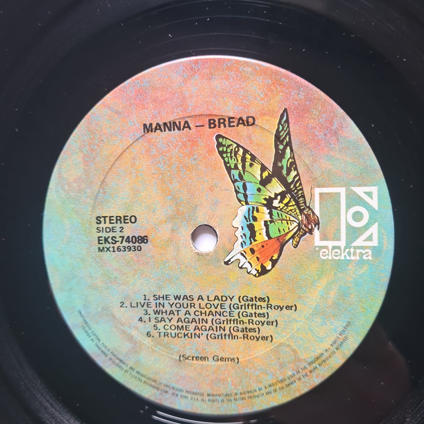 Bread – Manna - 1971 - Vinyl Record