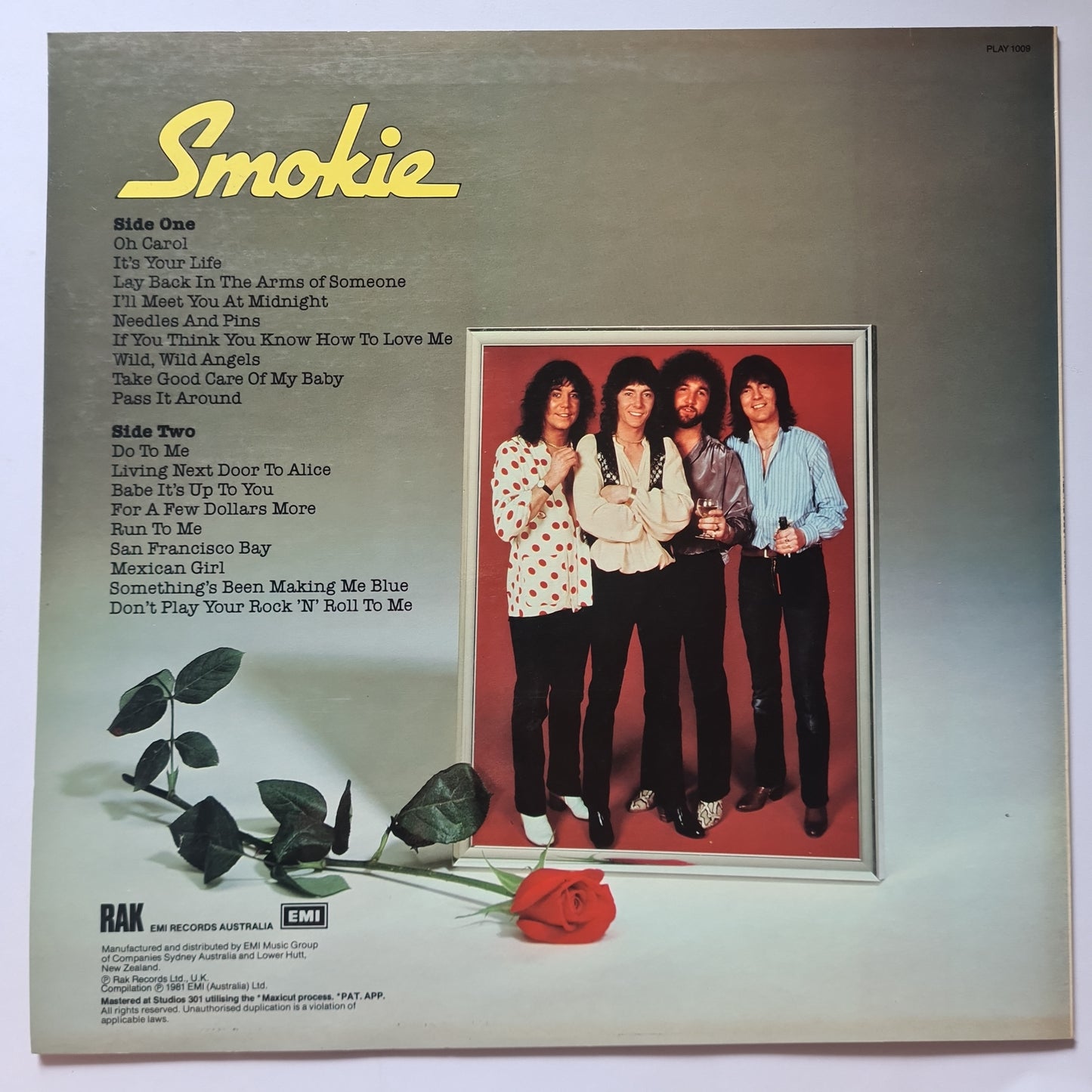Smokie – All The Best - 1981 - Vinyl Record