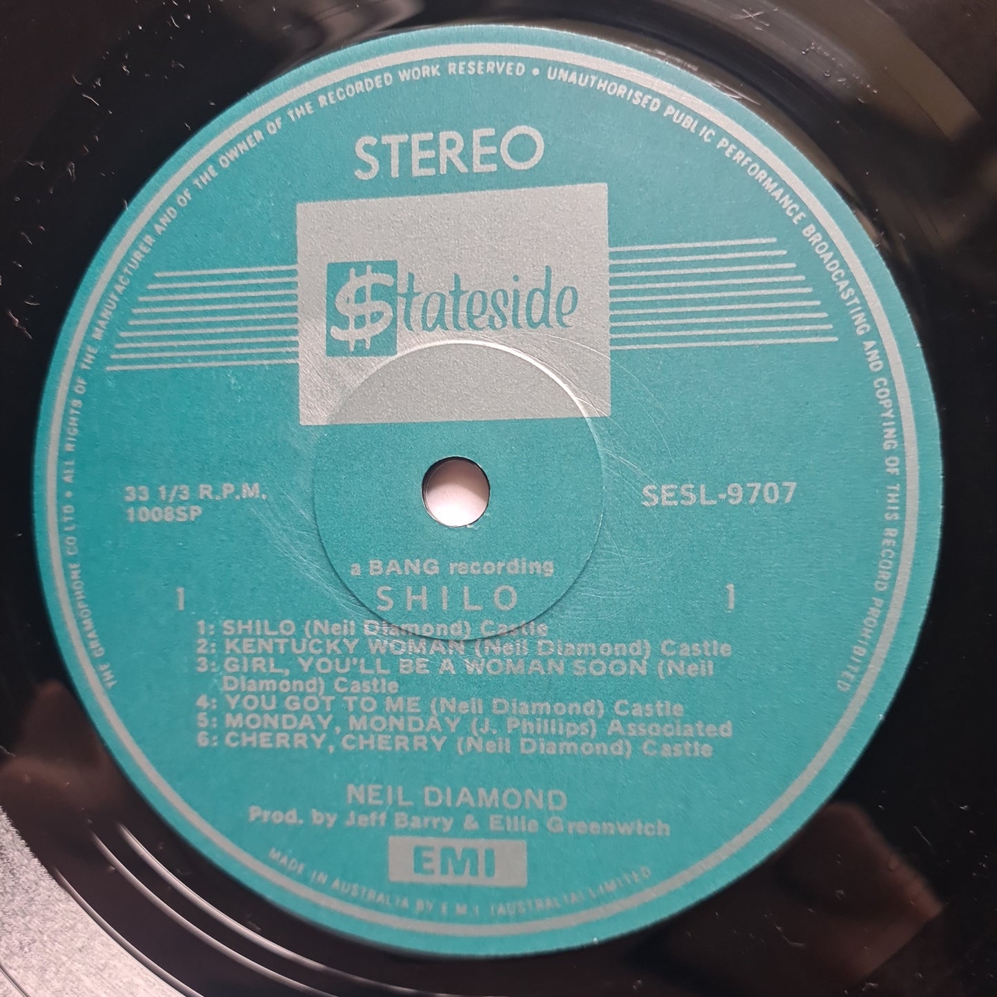 Neil Diamond – Shilo (Greatest Hits) - 1975 - Vinyl Record