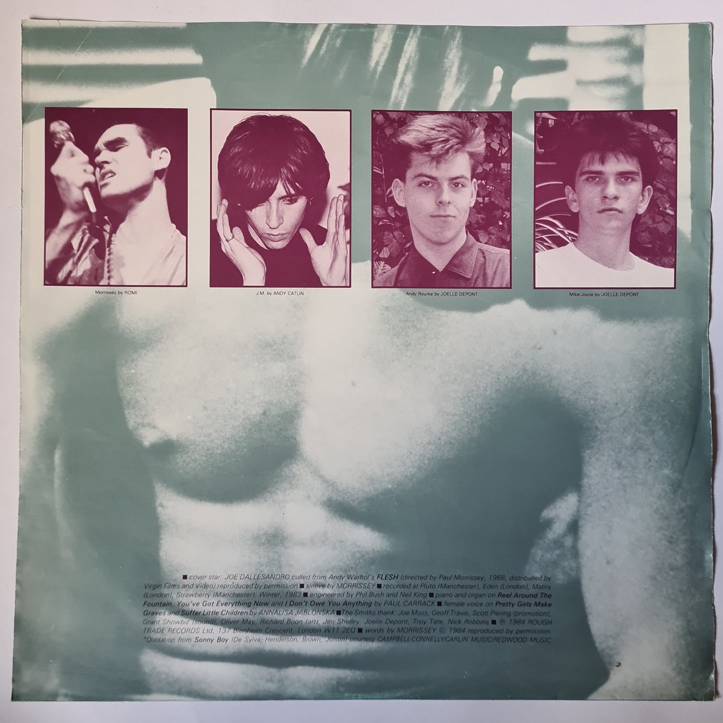 The Smiths – The Smiths - 1984 - Vinyl Record