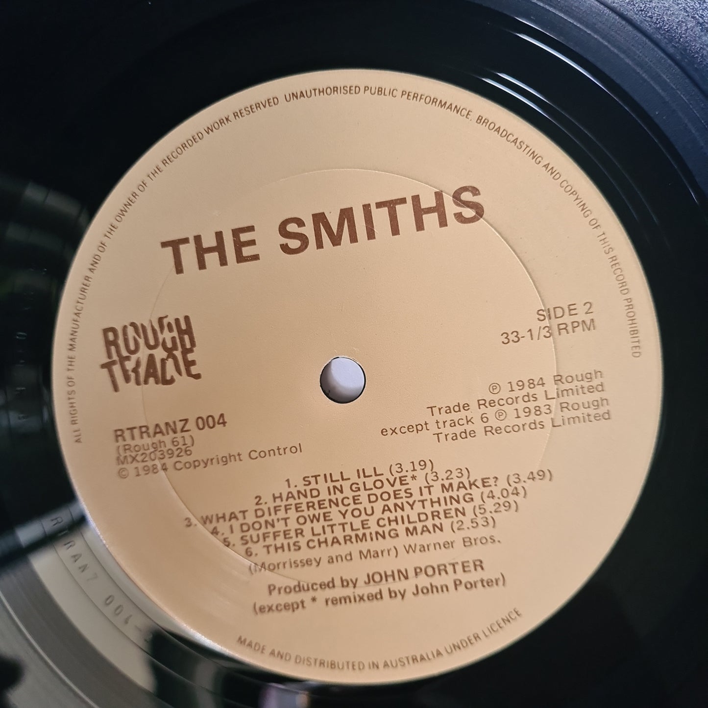 The Smiths – The Smiths - 1984 - Vinyl Record