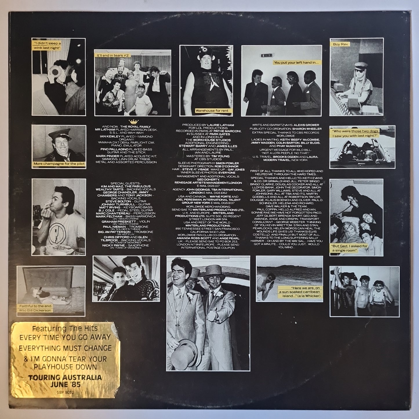 Paul Young – The Secret Of Association - 1985 - Vinyl Record