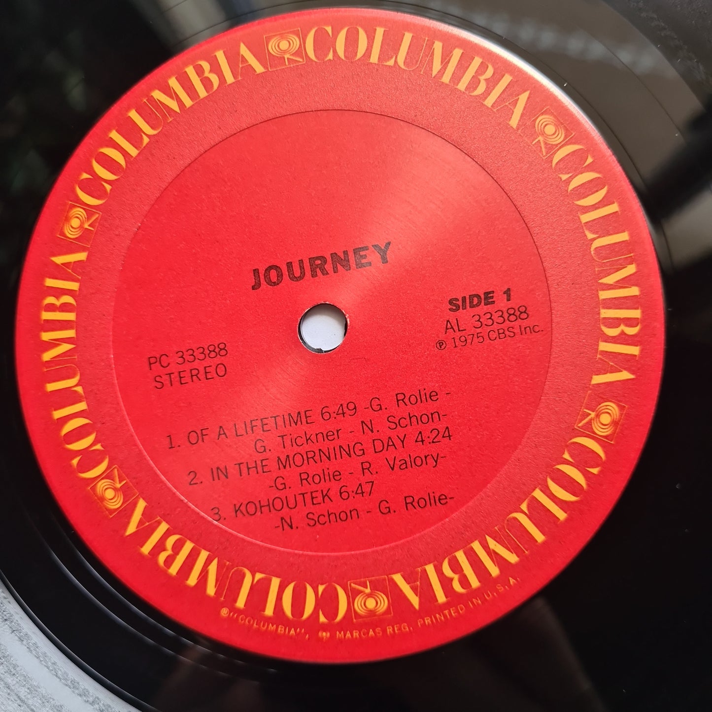 Journey – Journey - 1975 - Vinyl Record