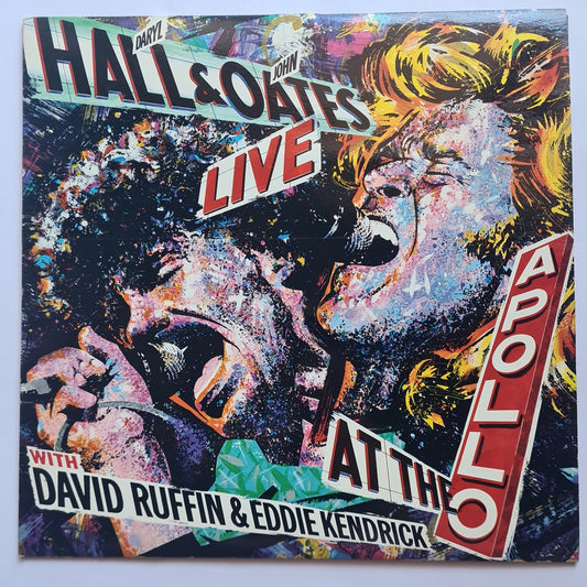 Daryl Hall & John Oates With David Ruffin & Eddie Kendrick – Live At The Apollo - 1985  - Vinyl Record