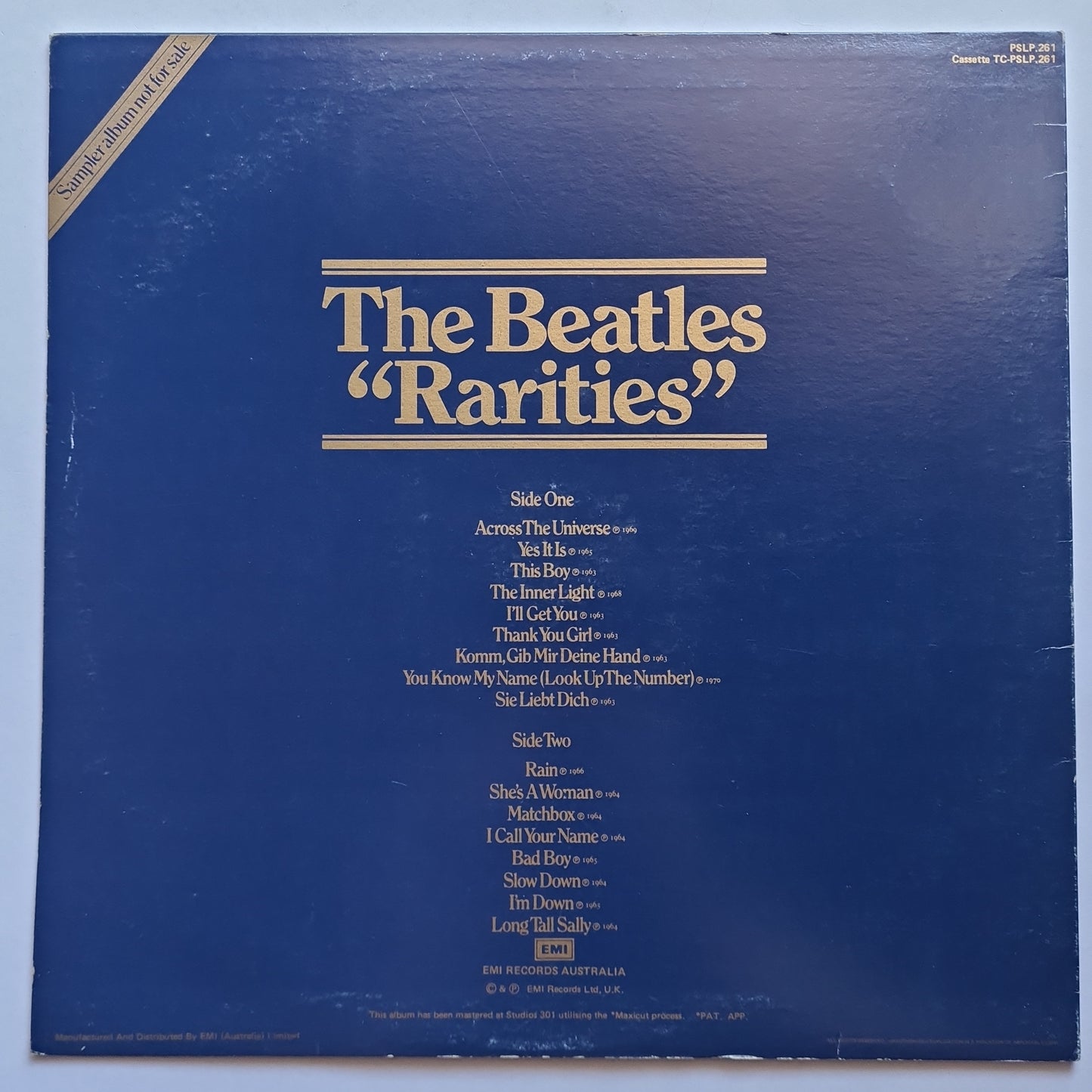 The Beatles – Rarities - 1978 (1978 Australian Pressing) - Vinyl Record