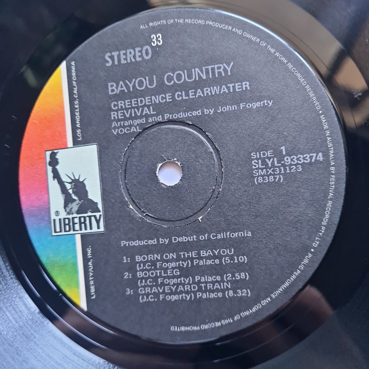 Creedence Clearwater Revival – Bayou Country - 1971 - Vinyl Record