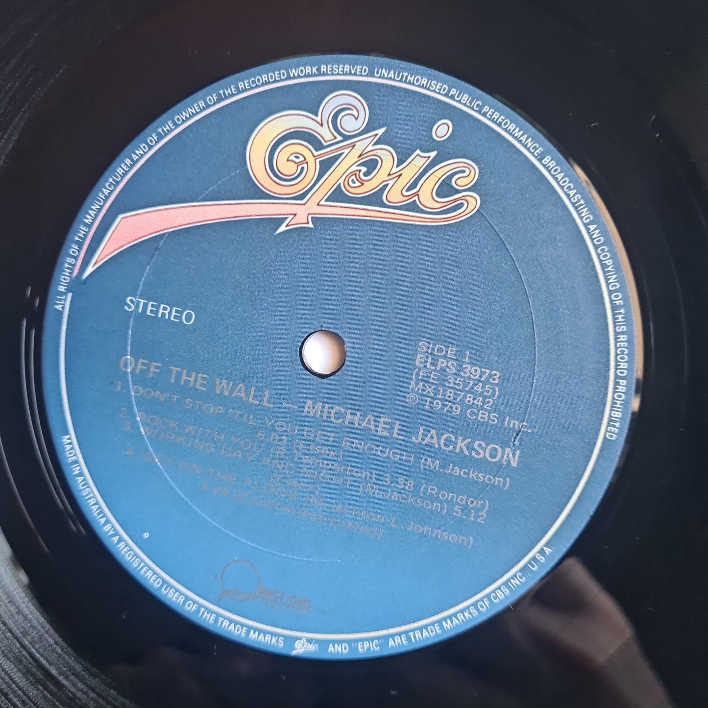 Michael Jackson – Off The Wall - 1979 (Gatefold) - Vinyl Record