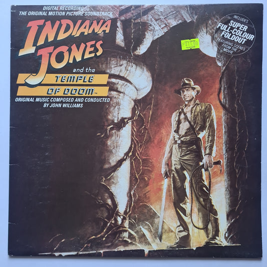 John Williams – Indiana Jones And The Temple Of Doom (The Original Motion Picture Soundtrack)- 1984 - Vinyl Record