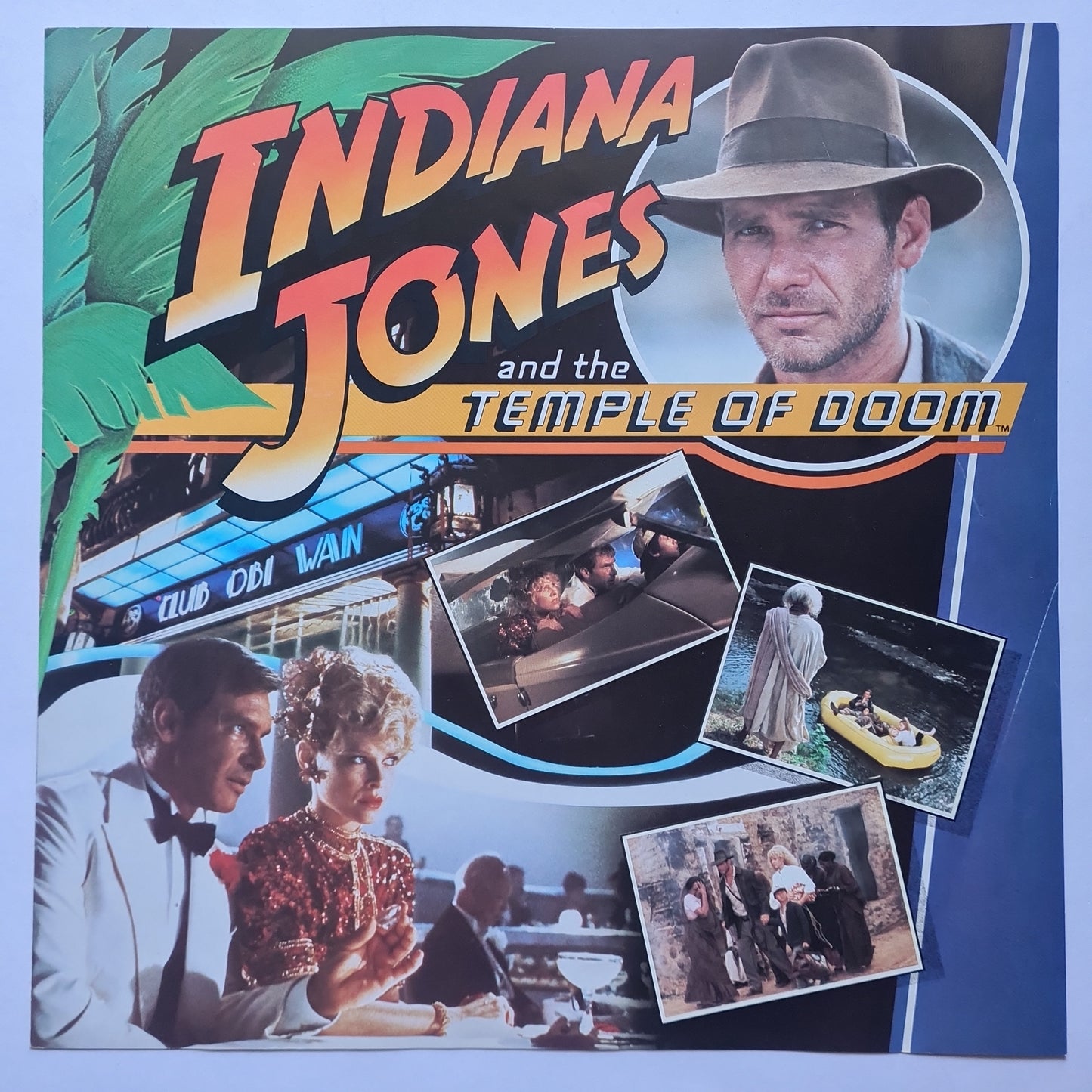 John Williams – Indiana Jones And The Temple Of Doom (The Original Motion Picture Soundtrack)- 1984 - Vinyl Record