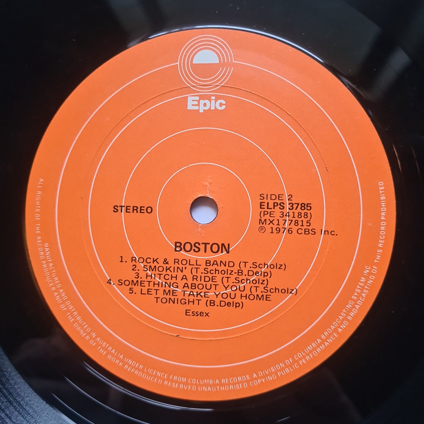 Boston – Boston - 1976 - Vinyl Record