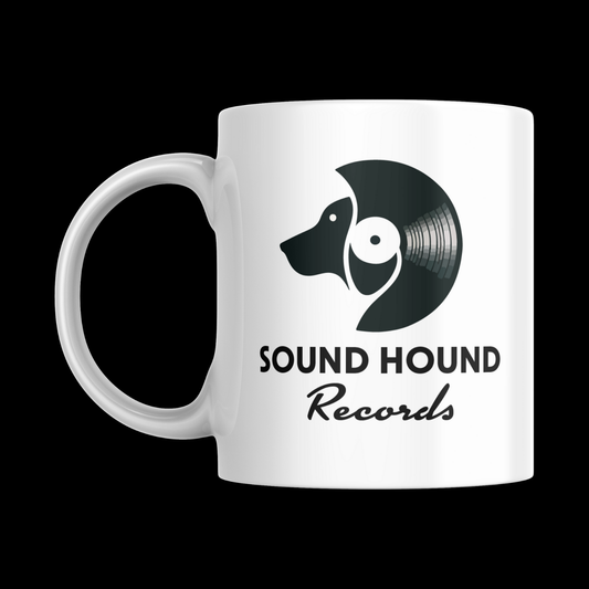 Sound Hound Mug (Design #1) -[Vinyl Record Enthusiast Mug]