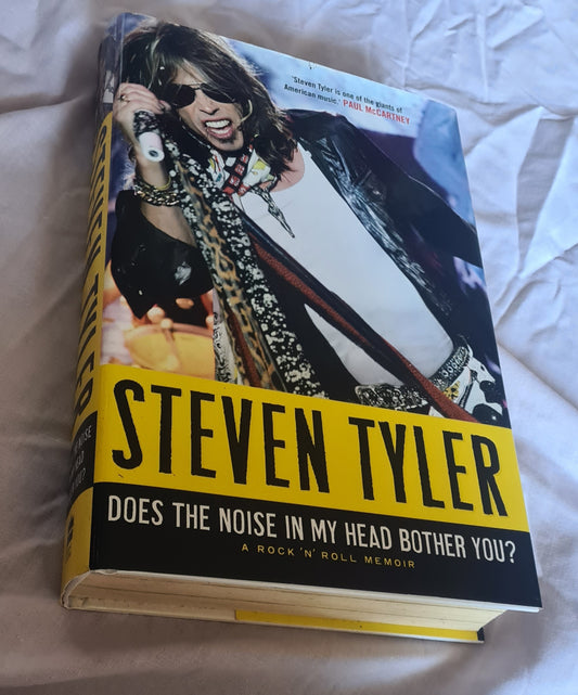 Steven Tyler (Aerosmith) - Does The Noise In My Head Bother You? - Hardcover Book (Autobiography)